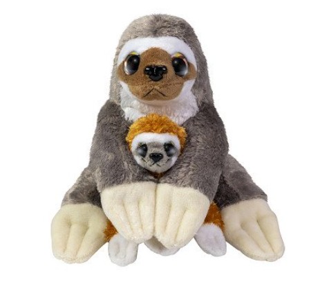 Luiaard knuffel (4 jaar)