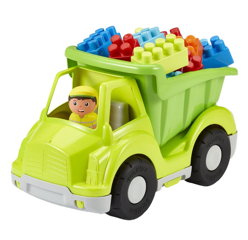 Vrachtwagen met bouwblokken (2 jaar)